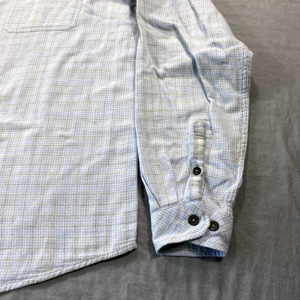 VINTAGE Carbon 2 Cobalt Shirt Mens Large Blue Casual Button Up Adult - Picture 4 of 9